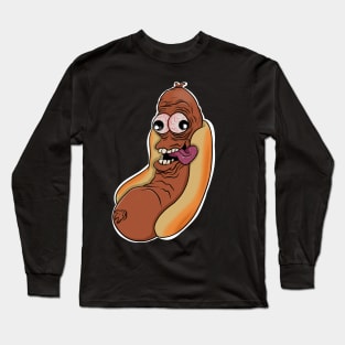 Weiner hot dog Long Sleeve T-Shirt